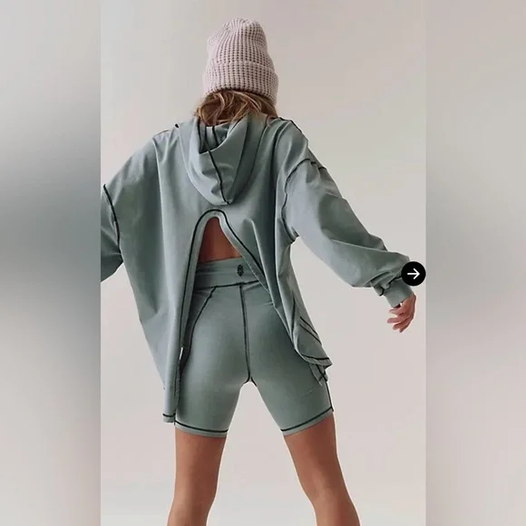 NWT Free People Movement New Flow Hoodie - Picture 3 of 4